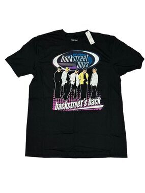 Backstreet Boys Backstreet’s Back Graphic T Shirt Large Howie Brian AJ Nick